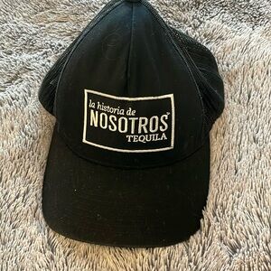 Nosotros Tequila Mezcal black trucker hat